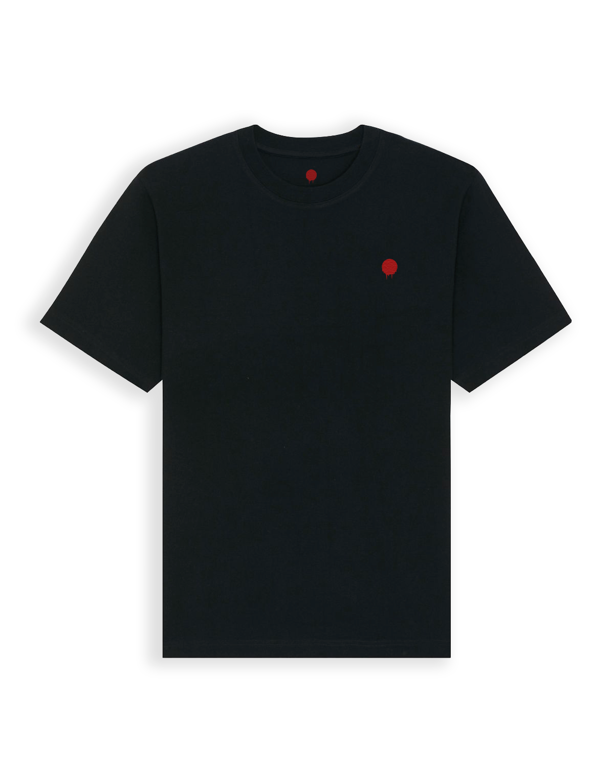 RED DRIP T SHIRT