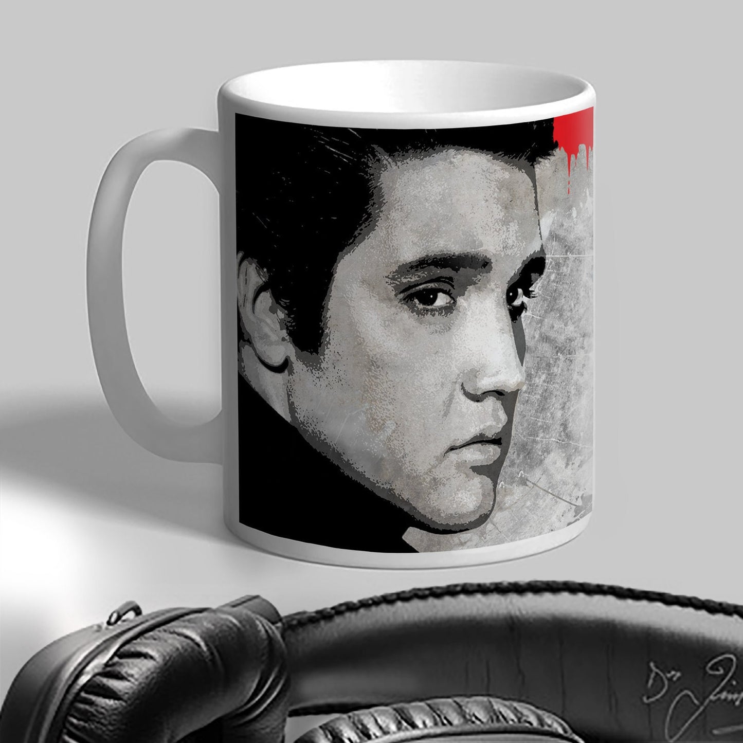 Twentytwo creative Elvis mug, Elvis mug, Elvis, Coffee mug, Gift, Gift mug, Kitchen, Art, Print, Cool, Art print