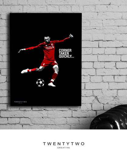 Set of 3 LFC Prints / INSTANT DOWNLOAD / Art / Liverpool / Design / Wall art /  Salah / Firminho / Trent / Gift / prints / poster